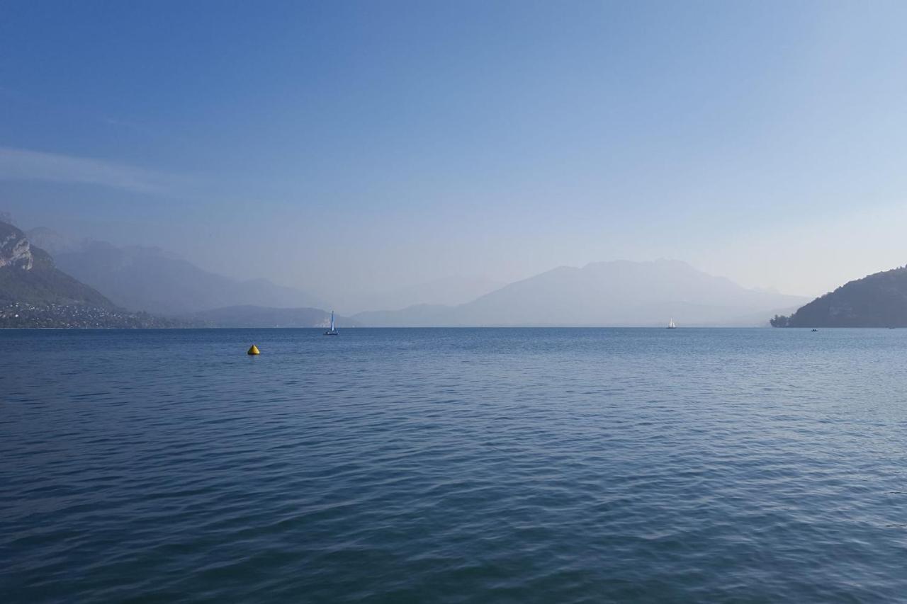 Le Grand Large - Apartment Parking & Balcony By The Lake Modern Bright Annecy Dış mekan fotoğraf